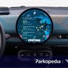 MINIの最新のEVに採用されたParkopediaの世界初の円形OLEDディスプレイ