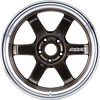 ボルクレーシング『TE37V spec-SR』18インチ（シャイニングブロンズメタル/リムDC）