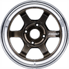 ボルクレーシング『TE37V spec-SR』15インチ（シャイニングブロンズメタル/リムDC）