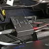 DAPからのUSB伝送をパワーアンプに直接接続できる光デジタル伝送に変換するのがオーディオテクニカのAT-HRD1。