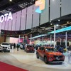 アーバンクルーザー・タイザーを展示したトヨタ（Bharat Mobility Global Expo 2025）