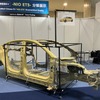 中国最新EV「NIO ET5」分解展示（オートモーティブワールド2025）