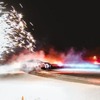 ポルシェ『タイカン』が氷上EV連続ドリフトでギネス世界新記録。17.503kmを走破