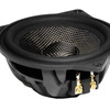 S 4N24 BMW/MB　S 4N24＋BMW取付キット希望小売価格：7万5900円（税込・ペア）●再生周波数帯域：95Hz～9kHz ●定格入力：60W ●入力インピーダンス：3Ω ●出力音圧レベル：88dB ●取付口径サイズ：93mm ●取付奥行サイズ：40.5mm ●グリルなし　S 4N24＋メルセデス取付キット希望小売価格：7万4800円（税込・ペア）