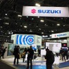 CES 2025のスズキブース。ラスベガスコンベンションセンター（LVCC）のWestHallに出展した