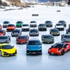 ランボルギーニの雪上ドライビングアカデミー「アカデミア・ネーヴェ」の10周年記念イベント