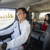 高速道路でも楽々と走れるパワートレインを有す