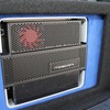 パワーアンプにはモスコニのPRO 1/10（サブウーファー用）に加えてPRO 4/10（フロント2ウェイ用：左サイドに設置）を用いる。