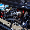 ブリッツ カーボンパワー・エア・クリーナー　ホンダ・N-BOX JOY装着例