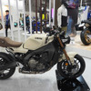 ヤマハ XSR900 ABS 2025年モデルの日本限定カラー「アイボリー」(大阪モーターサイクルショー2025)