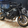 ヤマハ XSR900 2025年モデル(ブラックメタリックX)のカスタマイズコンセプト(大阪モーターサイクルショー2025)