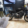 ヤマハ XSR900 2025年モデル（ブラックメタリックX）のカスタマイズコンセプト（大阪モーターサイクルショー2025）