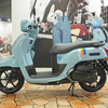 ヤマハがサプライズ公開した125ccスクーター『Fazzio（ファッジオ）』（大阪モーターサイクルショー2025）