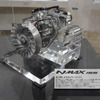 ヤマハ NMAX155に搭載される「YECVT」のカットモデル（東京モーターサイクルショー2025）