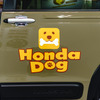HondaDogのイメージカラーは明るいオレンジ。