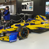東京オートサロン2025に展示されたヤマハのフォーミュラEマシン