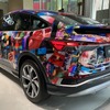 蜷川実花コラボ Q4 Sportback e-tron ラッピングカー