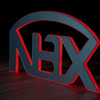 IMSE技術を使用して作成された照明付きNBHXエンブレム