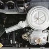 振動低減のために初めてバランサーが用いられた軽自動車のホンダ・ライフ360（1971年）