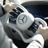 メルセデスベンツのステアバイワイヤ技術を搭載したテスト車両