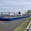 画面右奥のターン16からターン17を右折、画面左奥のターン18へ（5月11日）