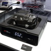 EVモーター用ジャケットカバーのデモ。樹脂で複雑成型しやすく、軽量で静粛性に優れる
