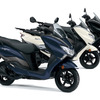 31万7900円で「毎日の走りをワンランクアップ」、スズキの125ccスクーター『バーグマンストリート125EX』発売