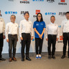 富士24時間レースでおこなわれた“共挑"記者会見