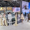 上海モーターショーのBYD取材風景