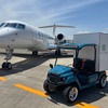ヤマハの低速EV「DIAPASON」が羽田空港で実証実験、プライベートジェットの手荷物輸送を電動化