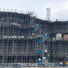 高速道路直上70mの岩塊、異例の掘削作業…上信越道・北野牧工事の見学 画像
