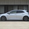 タナベ サステックプロCR　カローラスポーツ装着例（最上部車高：フロント 27mmダウン / リア 24mmダウン）