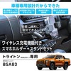 ワイヤレス充電機能付きスマホホルダーセット［BSA83］