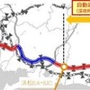 事業の対象区間は新東名高速道路 駿河湾沼津SA～浜松SA(約100km)