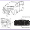 トヨタ『アルファード』など21車種64万台以上にリコール…メーター警告灯が確認できず