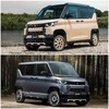 アースカラー&クローム系カラーでデリカミニやハスラーが覚醒！TEAM DAYTONA「FDX-K」「M9+」で個性全開のスタイルに