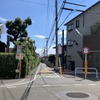 狭い道！ 制限1.7m、小金井市道573号線