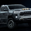 ピックアップトラックのラム『ダコタ』新型、2026年デビューを示唆…コンセプトカーをブラジルで発表