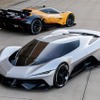 未来の2つの『コルベット』、電動化でパワーは2000馬力…バキュームファンによる革新的エアロ技術も