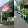イオン東雲店に設置されたLimeポート