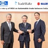 スズキと商船三井など3社、インド・アフリカ自動車貿易で協力覚書を締結