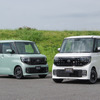日産 ルークス（左）とルークス AUTECH LINE（右）