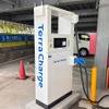 東京都立病院初のEV急速充電器、テラチャージが設置