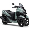 ヤマハ トリシティ125 ABS（マットライトグリーニッシュグレーメタリック1）