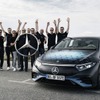 メルセデスベンツ、全固体電池搭載『EQS』で1205km無充電走行を達成