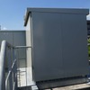 274区画すべてに充電設備を用意したため、変電施設「キュービクル」が準備された