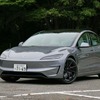 モデル3の最上位グレード「パフォーマンス」。前後2モーターで最大出力は460hp、最高速度は261km/h、0→100km/hを3.1秒で走り切る