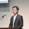 新型アドレス125開発チームの中で、エンジンを担当した山口純平（やまぐちじゅんぺい）氏