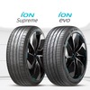 BMWの電動グランクーペ『i4』改良新型、ハンコックのEV専用タイヤ「iON」を純正採用