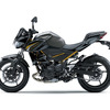 カワサキ Z400 2026年モデル（メタリックマットグラフェンスチールグレー×メタリックフラットスパークブラック）